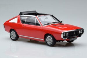 Renault 17 Gordini Decouvrable Červený Norev 1:18 185371 Kov – obrázok 4 z 6