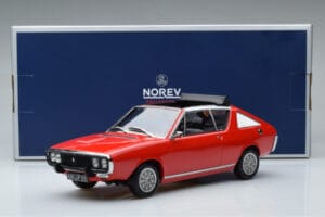 Renault 17 Gordini Decouvrable Červený Norev 1:18 185371 Kov – obrázok 6 z 6