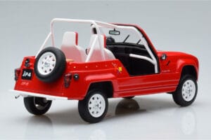 Renault 4L JP4 Červený Otto 1:18 OT998 Živica – obrázok 2 z 6