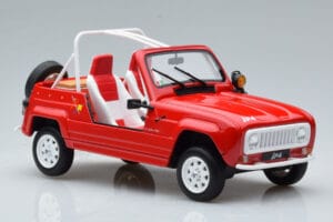Renault 4L JP4 Červený Otto 1:18 OT998 Živica – obrázok 4 z 6