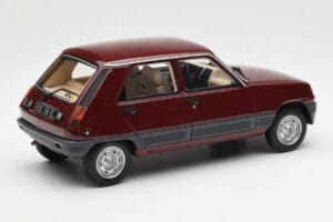 Renault 5 GTL Bordeaux Červený Otto 1:18 OT1059 Živica – obrázok 2 z 6