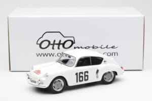 Alpine A106 #166 F. Jacques / R. Jacques Rally Monte Carlo 1960 Otto 1:18 OT543 Živica – obrázok 6 z 6