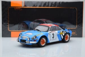 Alpine A110 #3 B. Darniche / A. Mahe Tour de Corse 1973 IXO 1:18 18RMC062B Kov – obrázok 6 z 6