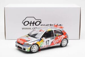 Renault Clio Maxi Kit Car Belga #17 Rally Ypres 1995 Otto 1:18 OT1058 Živica – obrázok 6 z 6