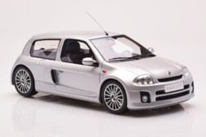 Renault Clio V6 Phase 1 Strieborný Otto 1:18 OT1034 Živica – obrázok 4 z 6