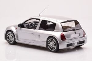 Renault Clio V6 Phase 1 Strieborný Otto 1:18 OT1034 Živica – obrázok 5 z 6
