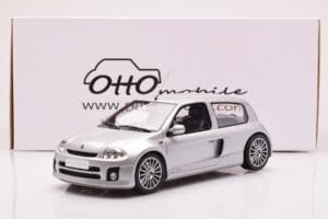 Renault Clio V6 Phase 1 Strieborný Otto 1:18 OT1034 Živica – obrázok 6 z 6