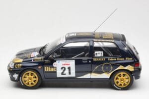 Renault Clio Williams DIAC #21 Jordan / Boyere Tour de Corse 1993 Norev 1:18 185228 Kov – obrázok 4 z 8