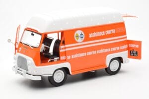 Renault Estafette Oranžový Assistance Course Norev 1:18 185123 Kov – obrázok 2 z 10