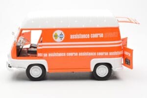 Renault Estafette Oranžový Assistance Course Norev 1:18 185123 Kov – obrázok 4 z 10