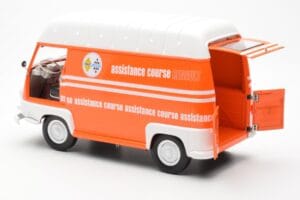 Renault Estafette Oranžový Assistance Course Norev 1:18 185123 Kov – obrázok 7 z 10