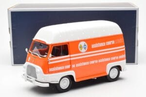 Renault Estafette Oranžový Assistance Course Norev 1:18 185123 Kov – obrázok 10 z 10