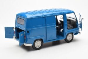 Renault Estafette Saviem Modrý Norev 1:18 185122 Kov – obrázok 2 z 11