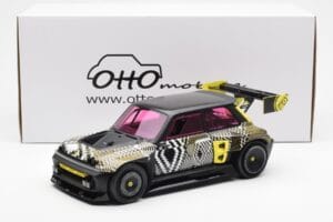 Renault R5 Turbo 3E Čierny Otto 1:18 OT447 Živica – obrázok 6 z 6