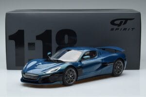 Rimac Nevera Modrý GT Spirit 1:18 GT405 Živica – obrázok 6 z 6