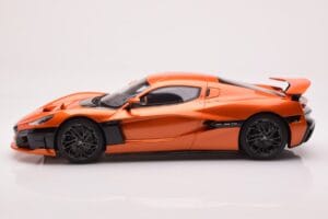 Rimac Nevera Oranžový GT Spirit 1:18 GT880 Živica – obrázok 3 z 6