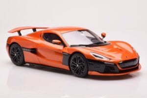 Rimac Nevera Oranžový GT Spirit 1:18 GT880 Živica – obrázok 4 z 6