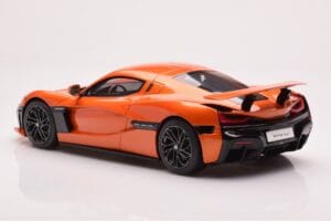Rimac Nevera Oranžový GT Spirit 1:18 GT880 Živica – obrázok 5 z 6