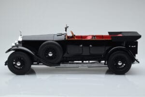 Rolls-Royce Phantom I Kabriolet Čierny Kyosho 1:18 08931BK Kov – obrázok 4 z 8