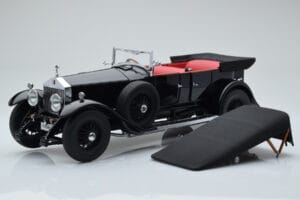 Rolls-Royce Phantom I Kabriolet Čierny Kyosho 1:18 08931BK