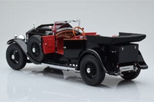Rolls-Royce Phantom I Kabriolet Čierny Kyosho 1:18 08931BK Kov – obrázok 5 z 8