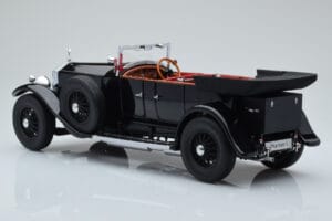Rolls-Royce Phantom I Kabriolet Čierny Kyosho 1:18 08931BK Kov – obrázok 7 z 8