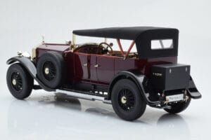 Rolls-Royce Phantom I Kabriolet Bordová Červená Kyosho 1:18 08931R Kov – obrázok 6 z 10
