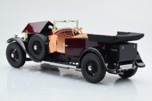 Rolls-Royce Phantom I Kabriolet Bordová Červená Kyosho 1:18 08931R Kov – obrázok 7 z 10