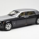 Rolls-Royce Phantom VII EWB Čierny a Strieborný Kyosho 1:18 08841BKS