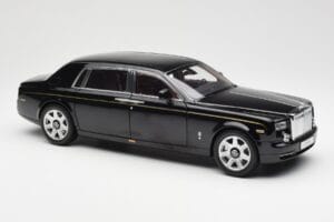 Rolls-Royce Phantom VII EWB Diamond Čierny Kyosho 1:18 08841DBK2 Kov – obrázok 6 z 8