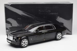 Rolls-Royce Phantom VII EWB Diamond Čierny Kyosho 1:18 08841DBK2 Kov – obrázok 8 z 8