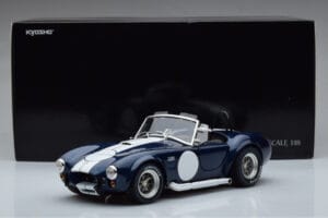 Shelby Cobra 427 S/C Tmavo Modrý Kyosho 1:18 08048DBL Kov – obrázok 9 z 9