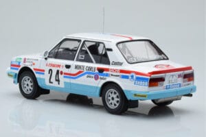 Skoda 130 L Night Version #24 J. Augland Rally Monte Carlo 1987 IXO 1:18 18RMC156 Kov – obrázok 5 z 6