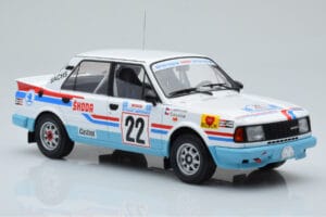 Skoda 130 LR #22 S. Kvaizar / J. Janecek Rally Acropolis 1986 IXO 1:18 18RMC157B Kov – obrázok 4 z 6