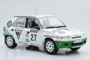 Skoda Felicia #27 P. Sibera / P. Gross Rally RAC Lombard 1995 IXO 1:18 18RMC148 Kov – obrázok 4 z 6