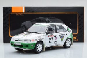 Skoda Felicia #27 P. Sibera / P. Gross Rally RAC Lombard 1995 IXO 1:18 18RMC148 Kov – obrázok 6 z 6