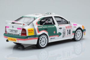 Skoda Octavia WRC #14 D. Auriol / D. Giraudet Rally Monte Carlo 2003 Otto 1:18 OT431 Živica – obrázok 2 z 6