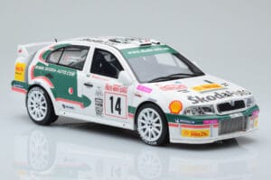 Skoda Octavia WRC #14 D. Auriol / D. Giraudet Rally Monte Carlo 2003 Otto 1:18 OT431 Živica – obrázok 4 z 6