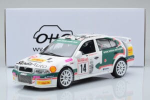 Skoda Octavia WRC #14 D. Auriol / D. Giraudet Rally Monte Carlo 2003 Otto 1:18 OT431 Živica – obrázok 6 z 6