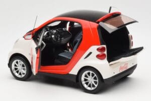 Smart Fortwo 451 Coca-Cola Minichamps 1:18 150036301 Kov – obrázok 5 z 8