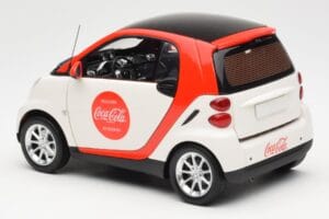 Smart Fortwo 451 Coca-Cola Minichamps 1:18 150036301 Kov – obrázok 7 z 8