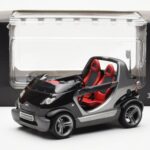 Smart Fortwo Crossblade Kabriolet Strieborná Čierna Kyosho 1:18 - image 6 of 6