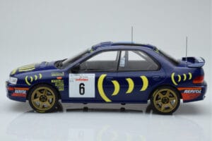 Subaru Impreza 555 #6 P. Liatti / C. Cassina Tour de Corse 1995 IXO 1:18 18RMC063C Kov – obrázok 3 z 6