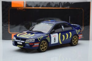 Subaru Impreza 555 #6 P. Liatti / C. Cassina Tour de Corse 1995 IXO 1:18 18RMC063C Kov – obrázok 6 z 6