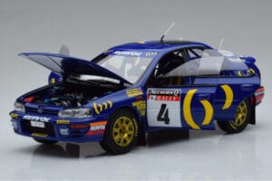 Subaru Impreza #4 C. McRae / D. Ringer Winner RAC Rally 1994 Kyosho 1:18 08962A Kov – obrázok 2 z 9