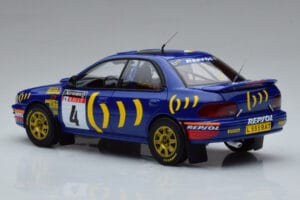 Subaru Impreza #4 C. McRae / D. Ringer Winner RAC Rally 1994 Kyosho 1:18 08962A Kov – obrázok 6 z 9