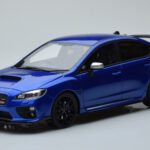 Subaru Impreza WRX STI Nurburgring Challenge Package Modrý Kyosho 1:18