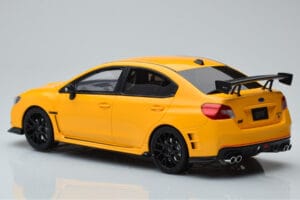 Subaru Impreza WRX STI Nurburgring Challenge Package Žltý Kyosho 1:18 KSR18021Y Živica – obrázok 4 z 5