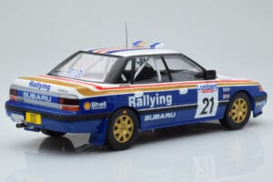 Subaru Legacy RS #21 C. McRae / D. Ringer RAC Rally 1991 IXO 1:18 18RMC080B Kov – obrázok 2 z 6