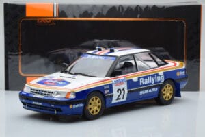 Subaru Legacy RS #21 C. McRae / D. Ringer RAC Rally 1991 IXO 1:18 18RMC080B Kov – obrázok 6 z 6